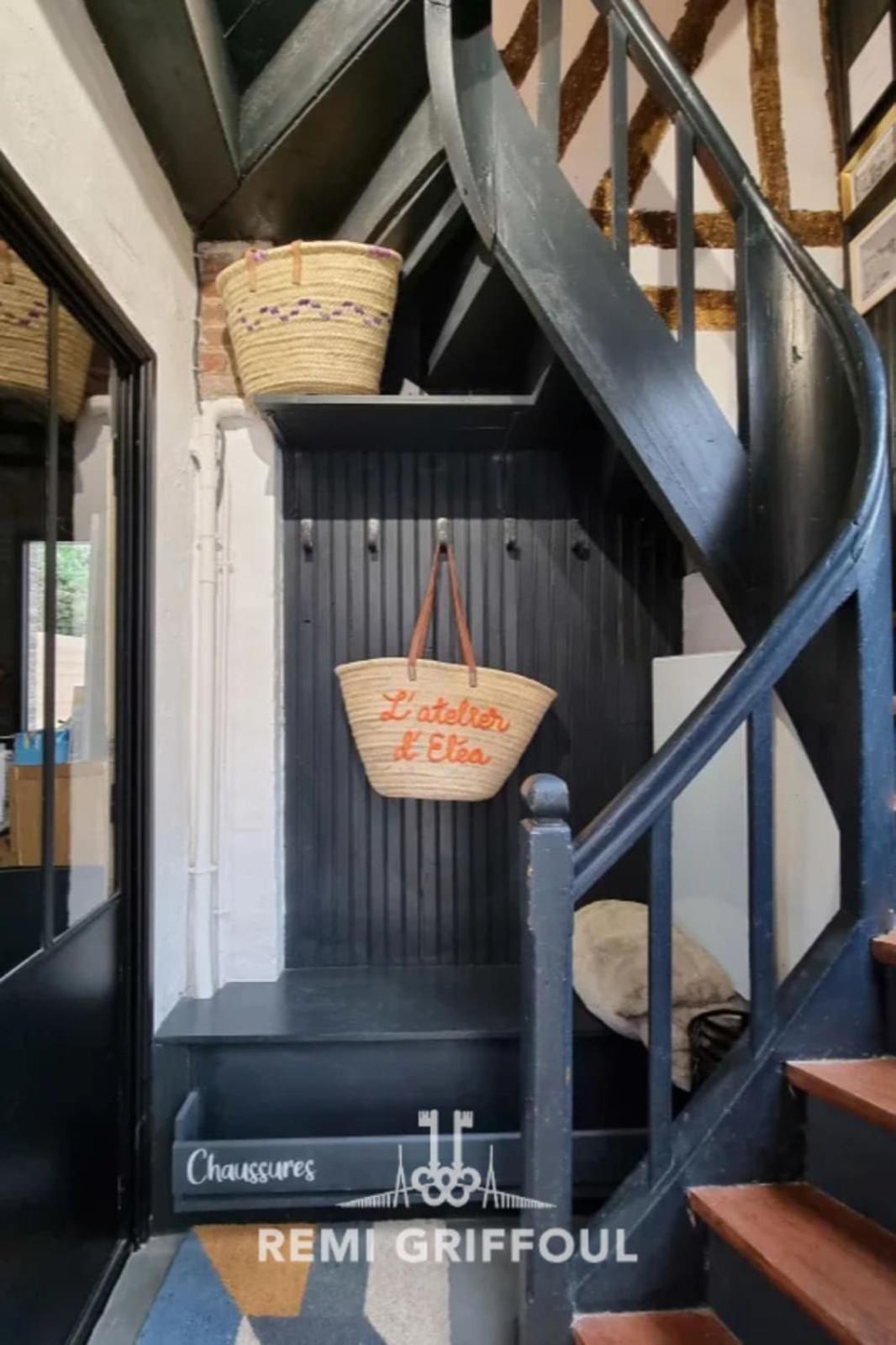 L'Atelier D'Elea 4 Terrace - Industrial-Chic In The Heart Of Honfleur Villa Exteriör bild