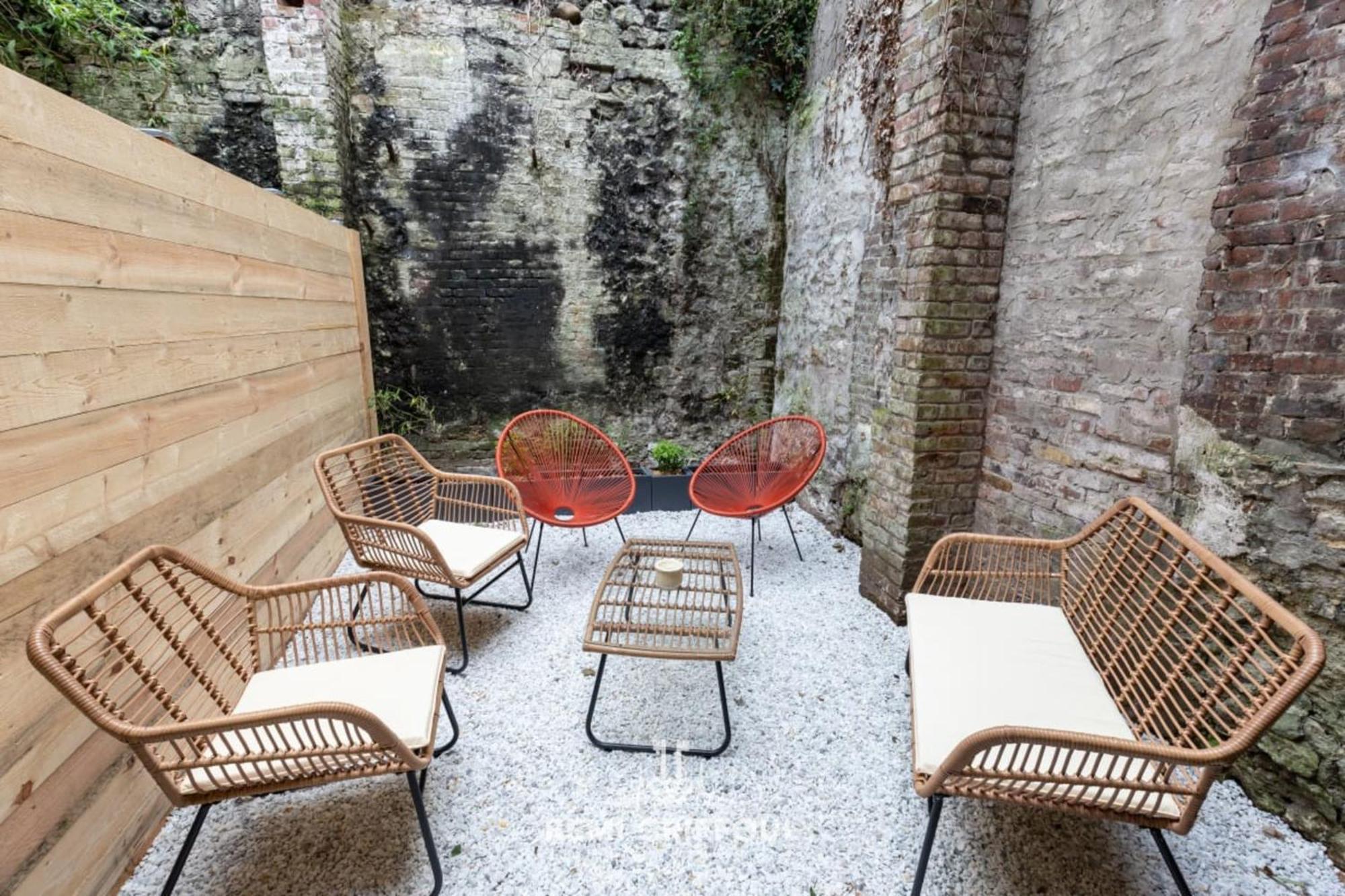 L'Atelier D'Elea 4 Terrace - Industrial-Chic In The Heart Of Honfleur Villa Exteriör bild